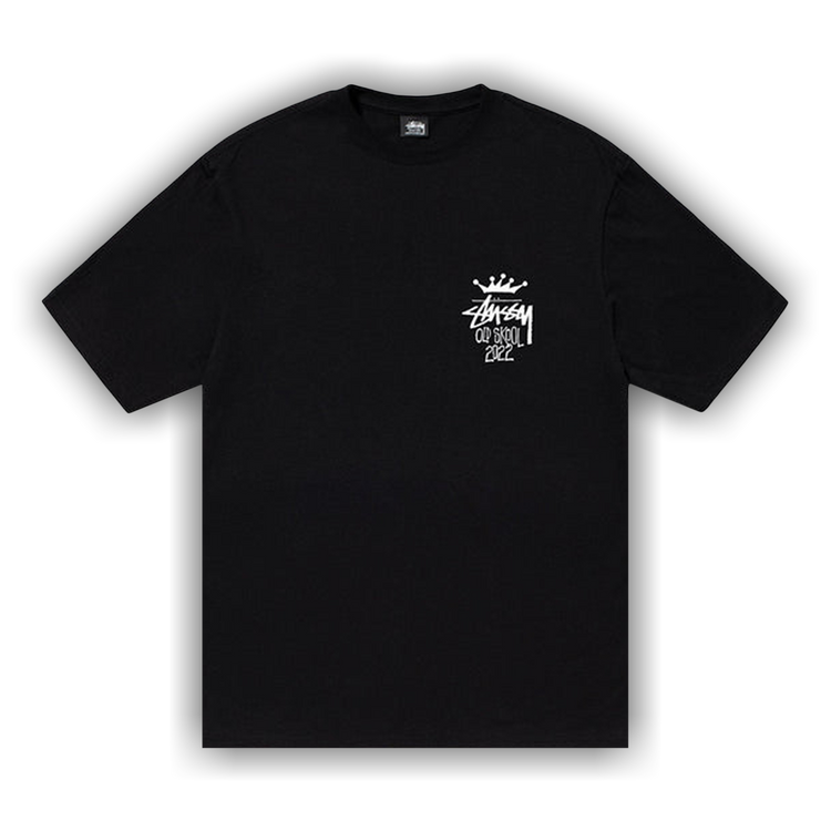Buy Stussy Old Skool 22 Tee 'Black' - 1904850 BLAC | GOAT