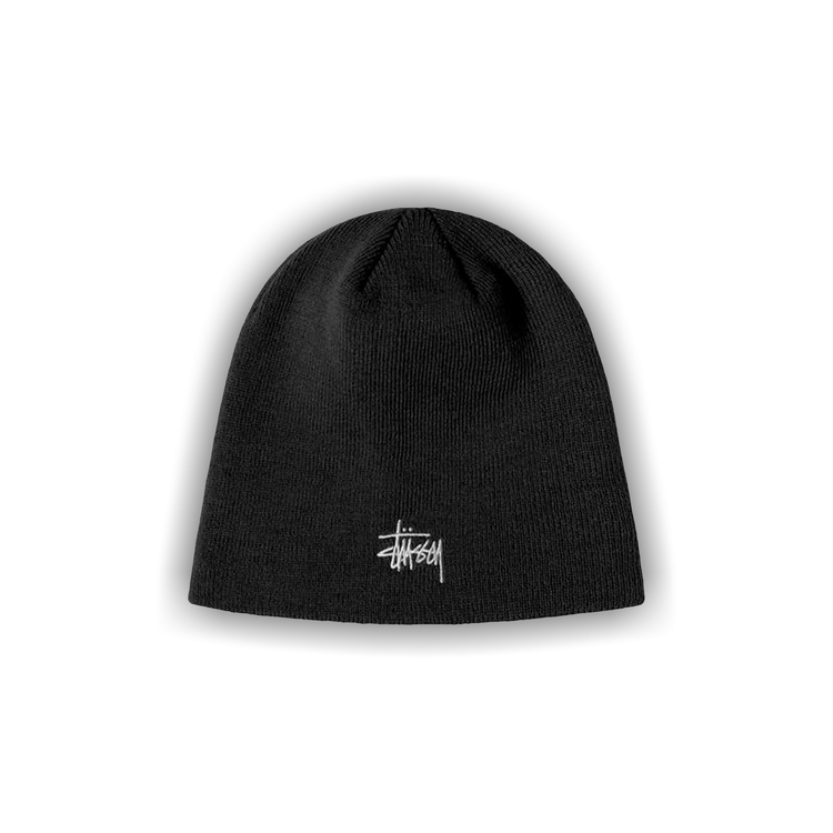 Buy Stussy Basic Skullcap Beanie 'Black' - 1321085 BLAC | GOAT