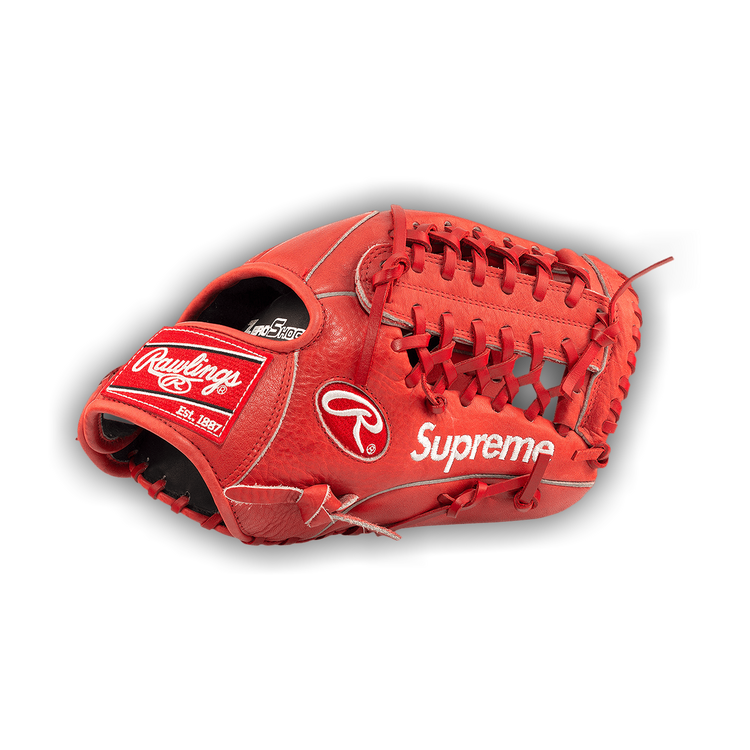 Buy Supreme x Rawlings Baseball Glove In Red - 0052