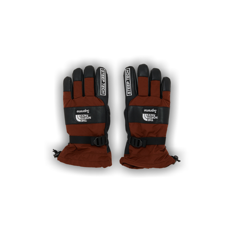 Supreme x The North Face Steep Tech Gloves 'Brown'
