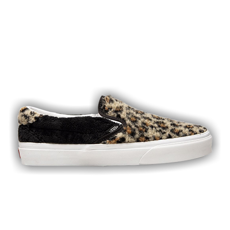 Vans vault leopard slip on sales