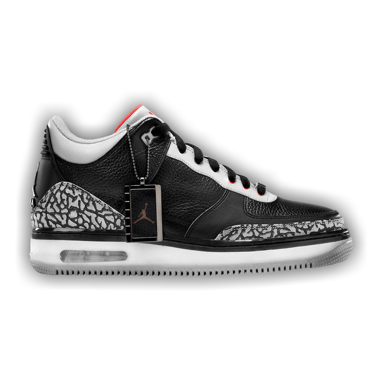 Air jordan fusion 3 black cement outlet