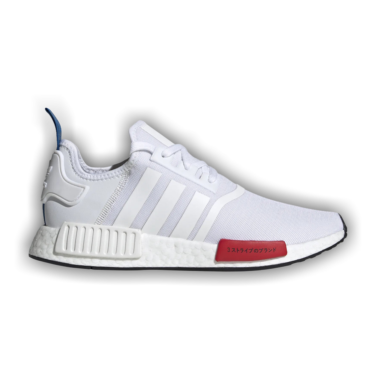 Buy NMD R1 Primeknit White Red Blue FX4291 GOAT CA