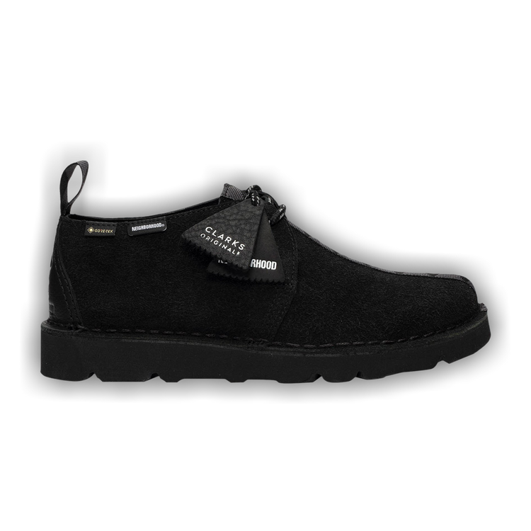 NEIGHBORHOOD ネイバーフッド × Clarks Desert Trek GTX クラークス デザート トレック ゴアテックス ブーツ  ブラック系 26.5cm【中古】