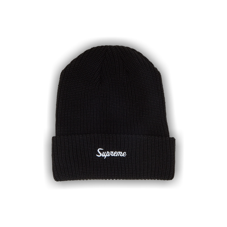 Buy Supreme Loose Gauge Beanie 'Black' - FW22BN68 BLACK | GOAT