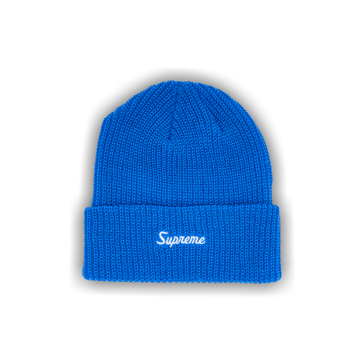 Buy Supreme Loose Gauge Beanie 'Blue' - FW22BN68 BLUE | GOAT