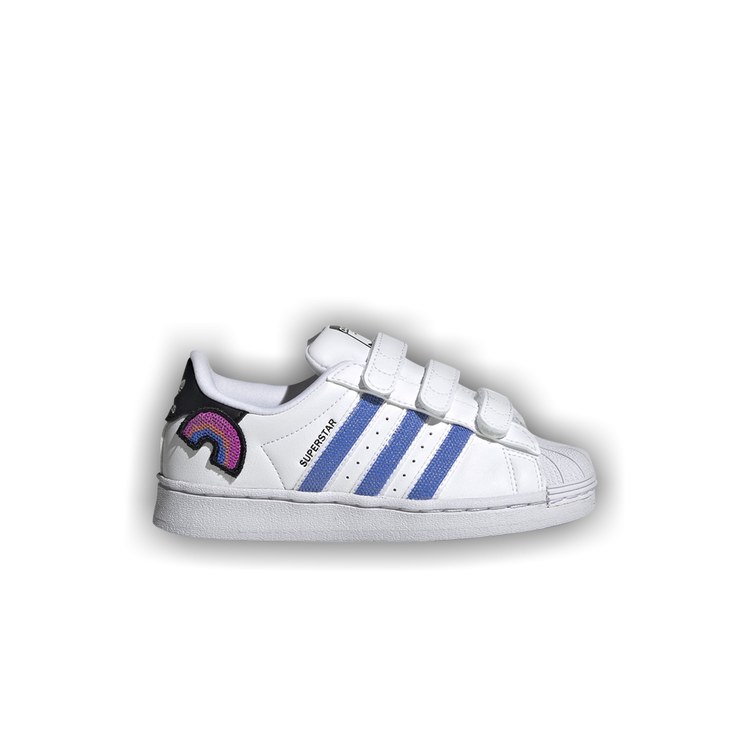 Size 1.0 Superstar Little Kid Rainbow Decal