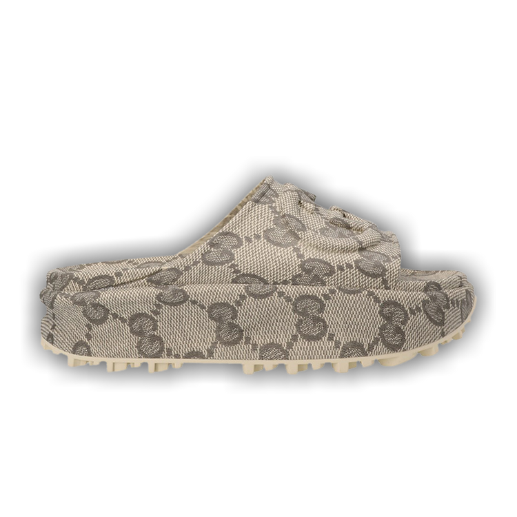 【新品未使用】GUCCI GGパターン サンダル　725539 Buy Gucci Wmns GG Oversize Slide Sandal 'Beige' - 725539