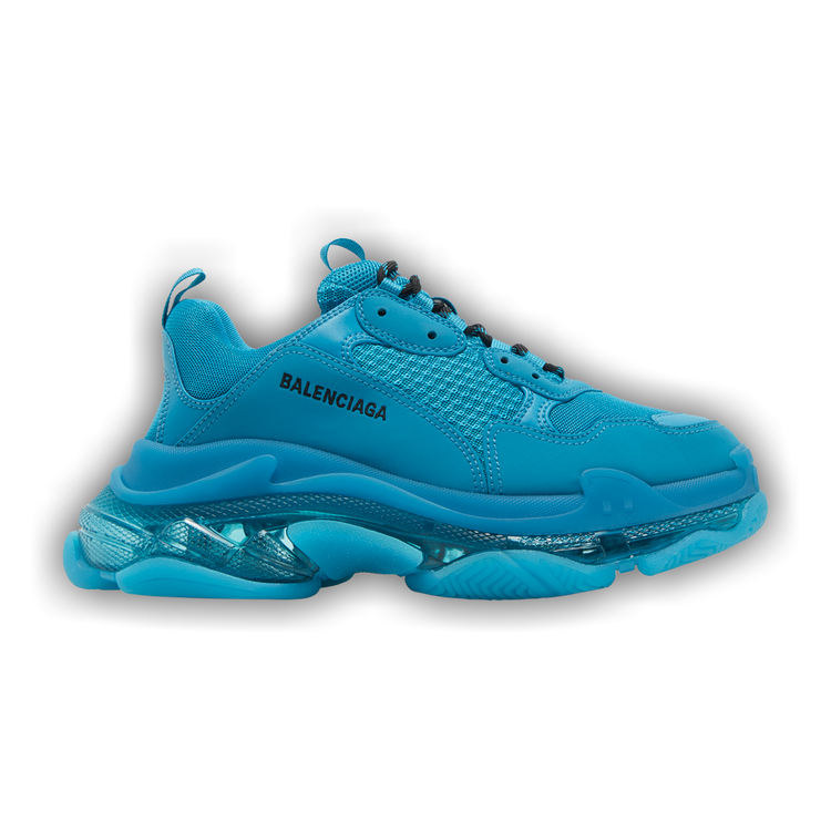 靴 Balenciaga Triple S Clear Sole Deep Blue Buy Balenciaga Triple S Sneaker 'Clear Sole - Deep Blue