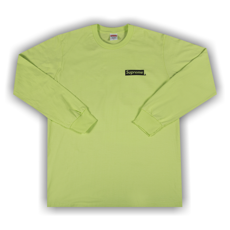 Buy Supreme Sacred Unique Long-Sleeve Tee 'Neon Green' - SS20T28