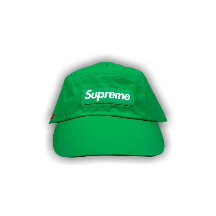 Supreme liquid metal top logo camp cap