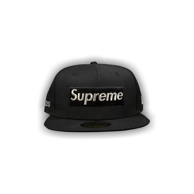 Buy Supreme $1M Metallic Box Logo New Era 'Black' - SS20H21