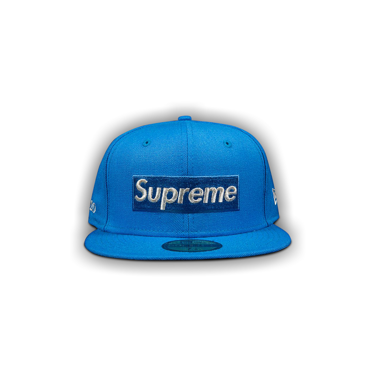 Buy Supreme $1M Metallic Box Logo New Era 'Light Blue' - SS20H21