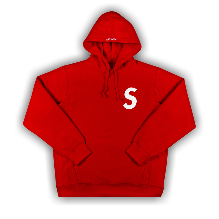 Buy Supreme S Logo Hooded Sweatshirt Red SS20SW23 RED GOAT