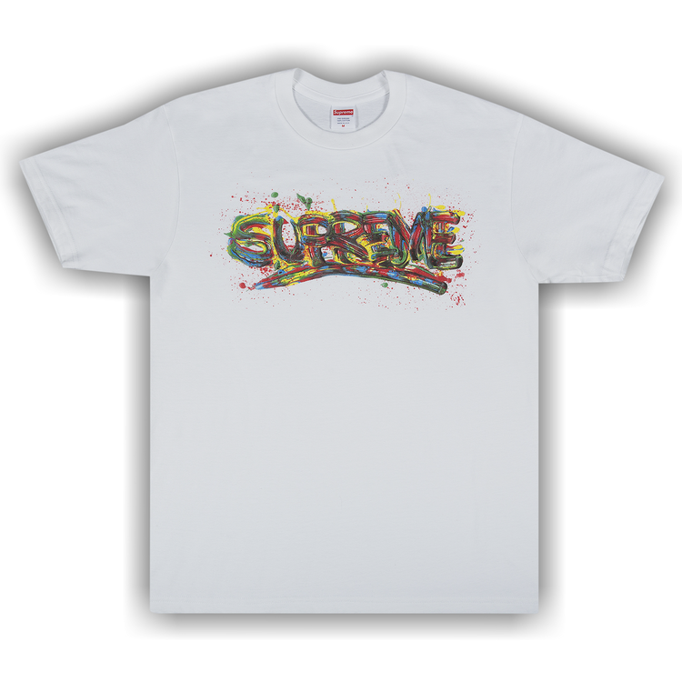 Buy Supreme Paint Logo Tee  