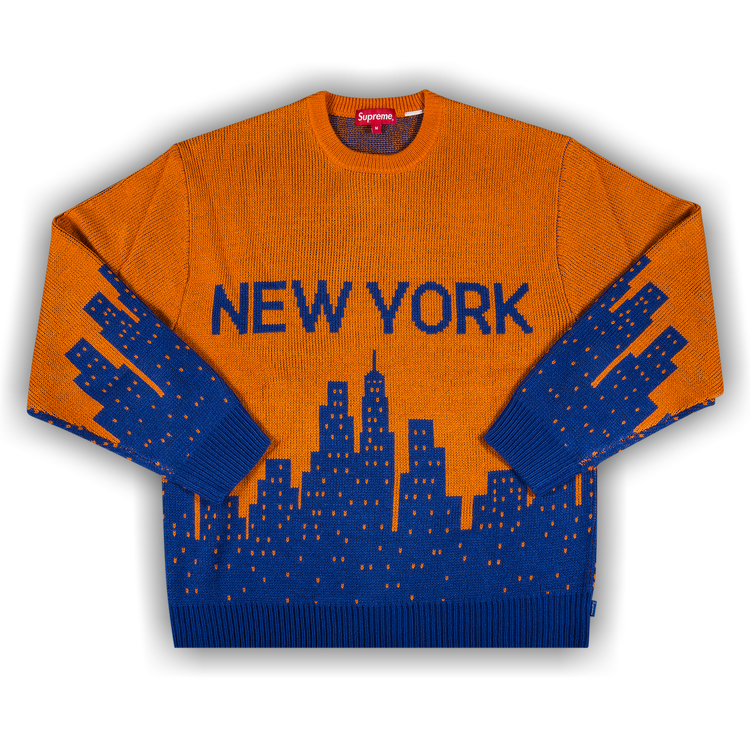 Buy Supreme New York Sweater 'Orange' - SS20SK2 ORANGE 