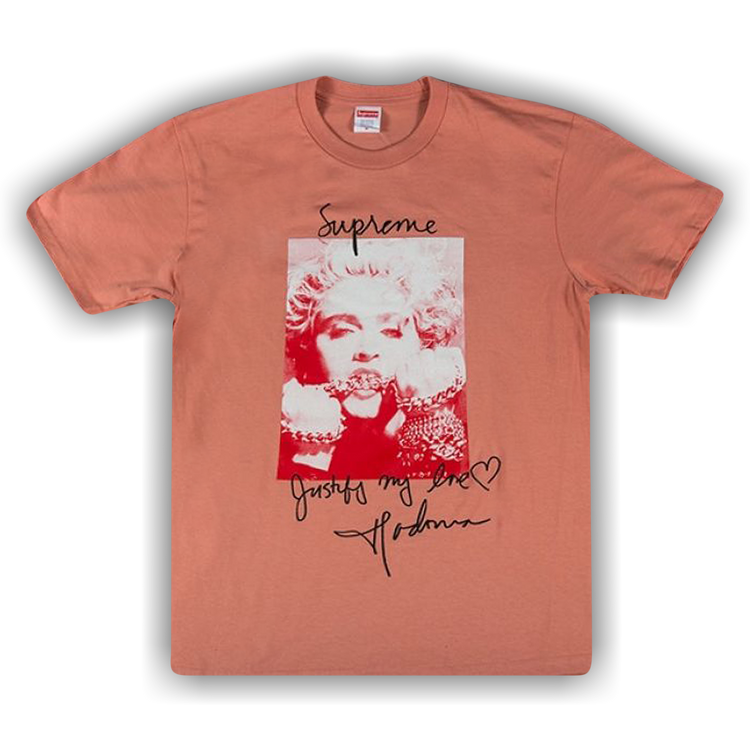 Buy Supreme Madonna Tee Terra Cotta FW18T1 TERRA COTTA