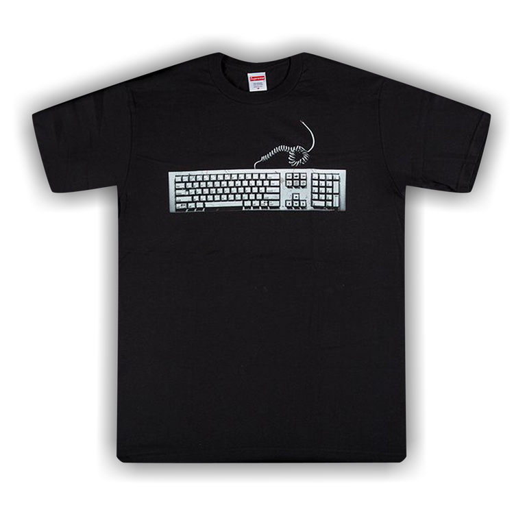 Buy Supreme Keyboard Tee Black SS19T52 BLACK GOAT