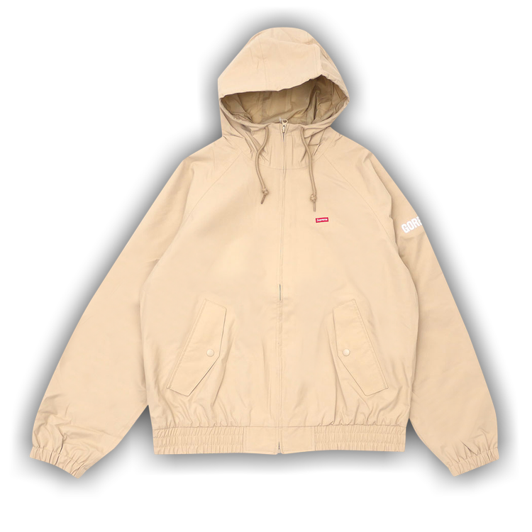 Buy Supreme GORE-TEX Hooded Harrington Jacket 'Tan' - SS19J6 TAN