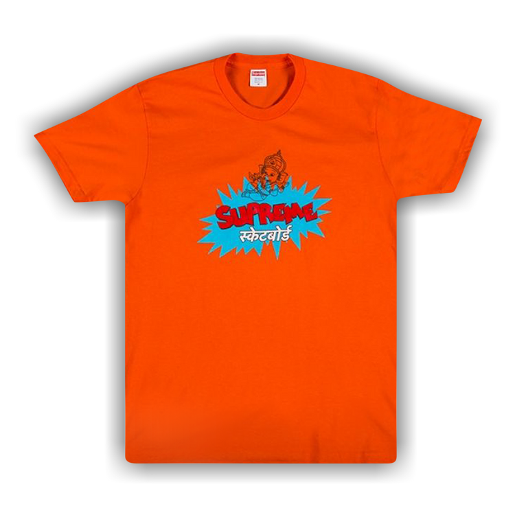 Buy Supreme Ganesha Tee Orange SS18T48 ORANGE GOAT