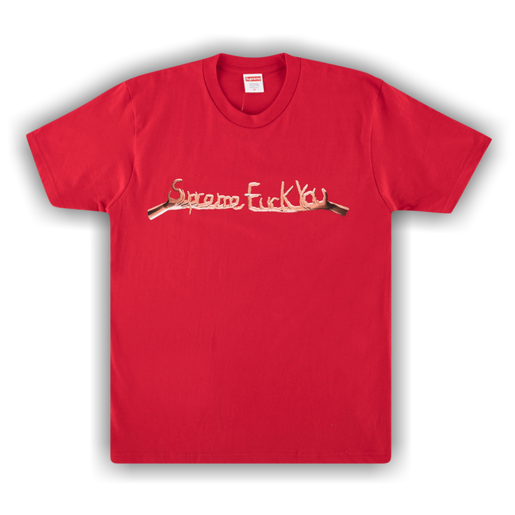 【レアXL】Supreme Fuck You Crewneck 赤 Supreme SS22 Fuck Sweater | Supreme - SLN Official