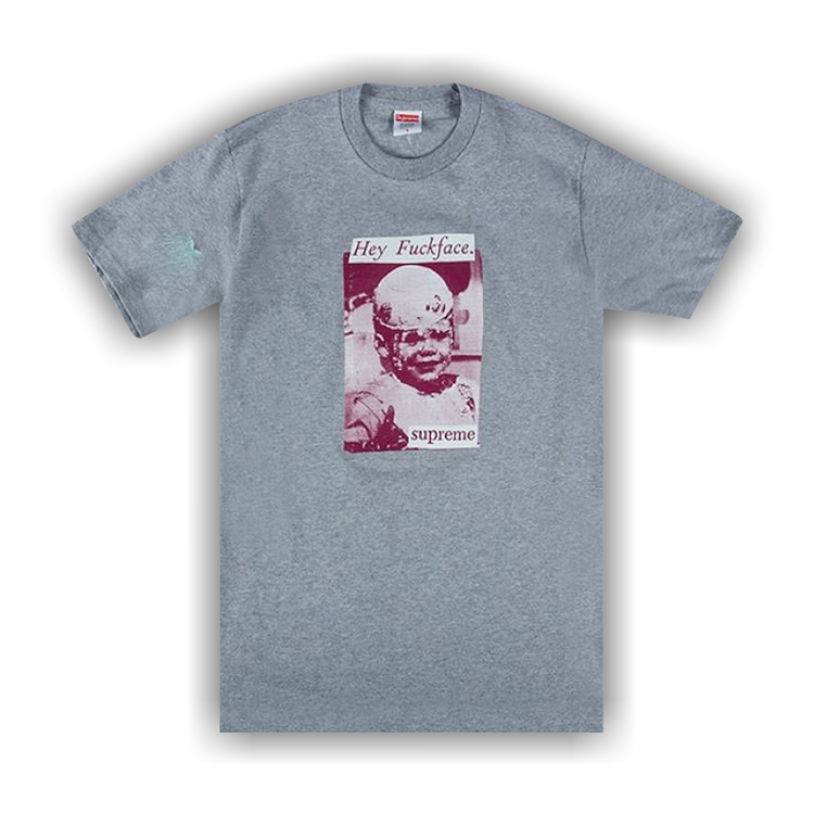 トップス Supreme Fuck Money Tee \"Heather Grey\" Supreme Fuck Money Tee Heather Grey – RIF LA