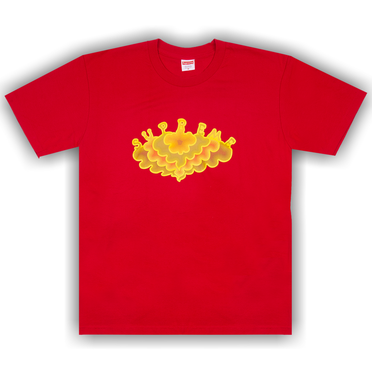 Size l Supreme Cloud Tee Red