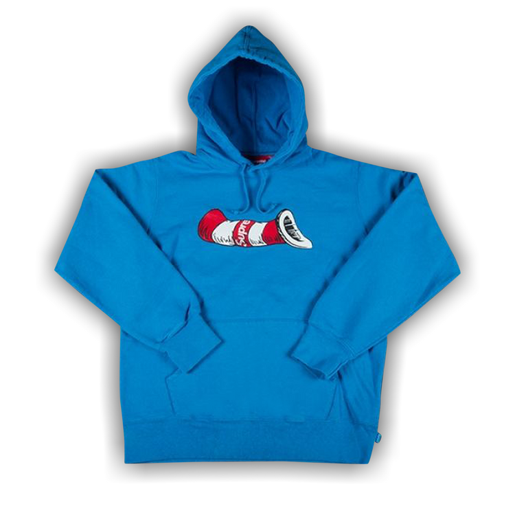 Cat in the hat hoodie supreme best sale