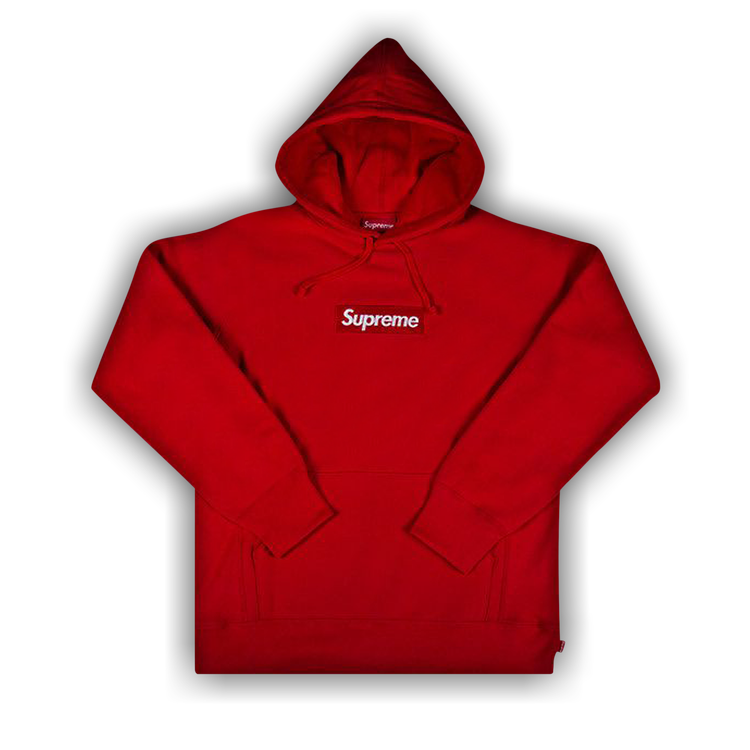 Buy Supreme Box Logo Hooded Sweatshirt 'Red' - FW16SW6 RED