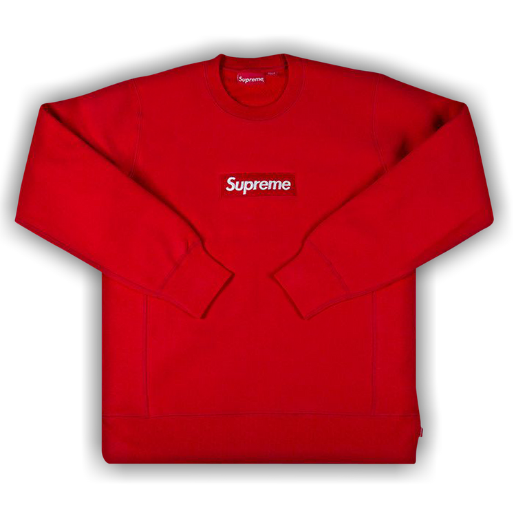 Buy Supreme Box Logo Crewneck 'Red' - FW15SW6 RED | GOAT