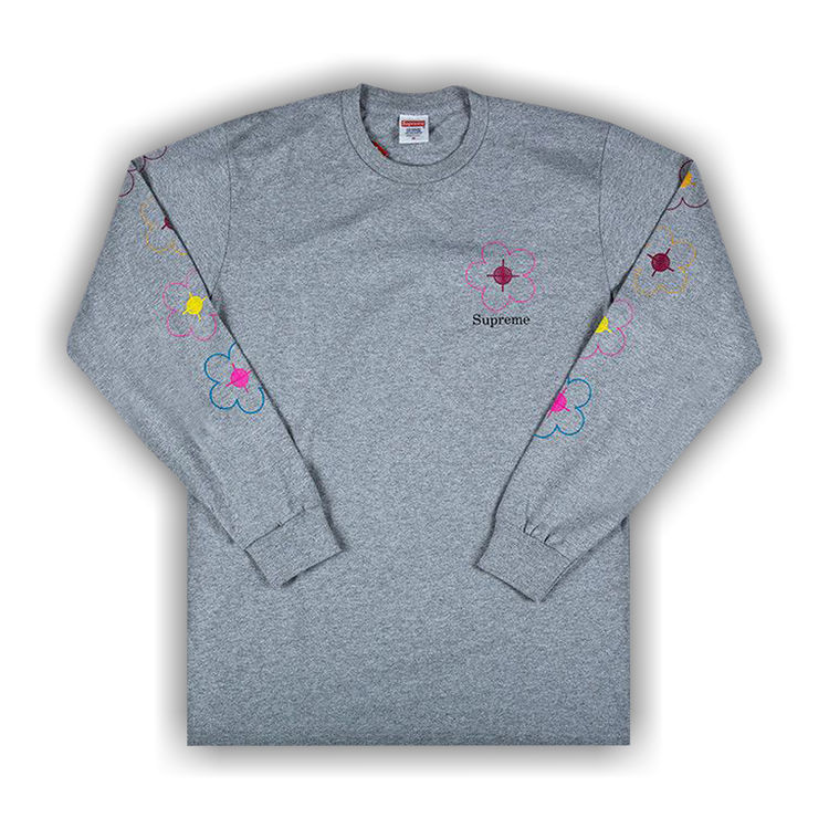 Buy Supreme Been Hit Long Sleeve Tee Grey SS17T15 GREY GOAT