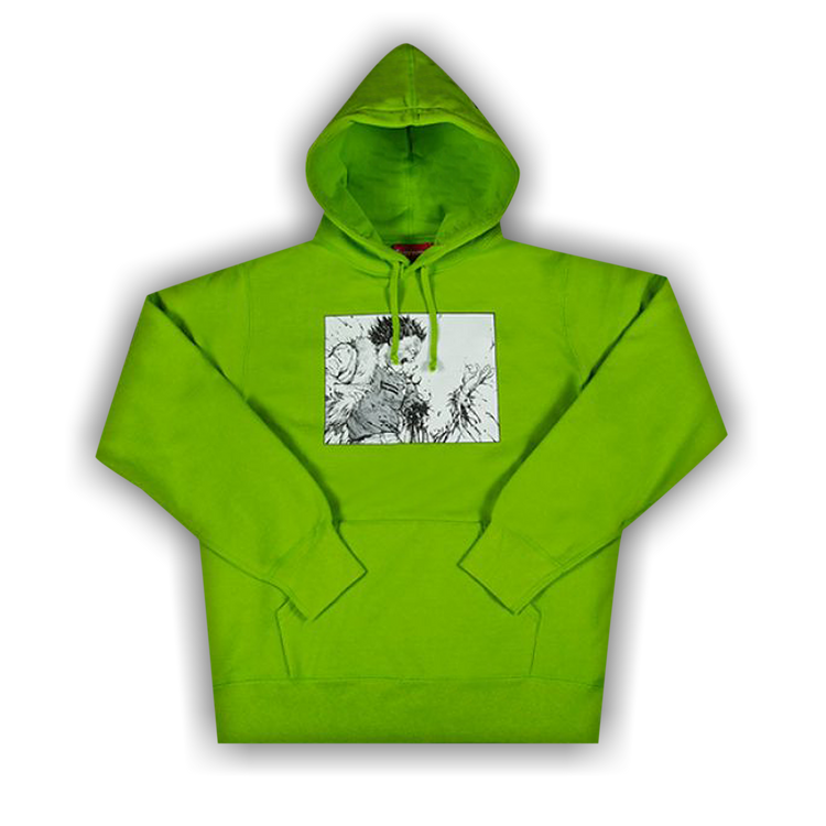 が大特価！ Buy FW17SW49 - 'Lime' Sweatshirt Hooded Arm Akira Supreme その他