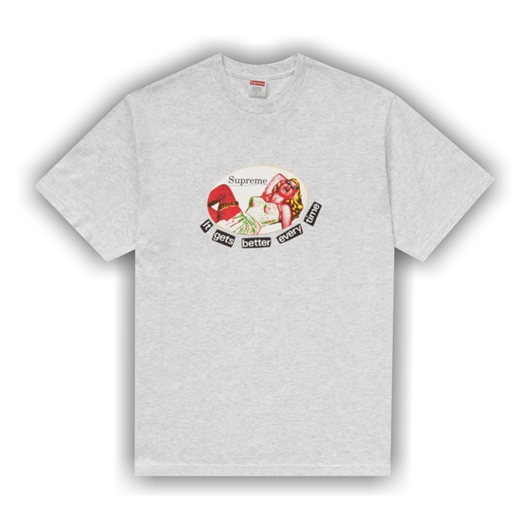 Supreme time tee red clearance