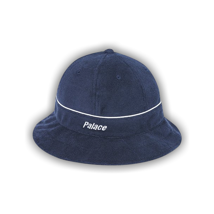 Buy Palace Towelling Bucket Hat 'Navy' - P18H096 | GOAT