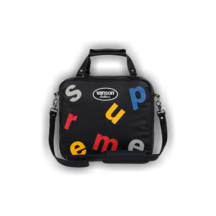 Buy Supreme x Vanson Leathers Letters Bag 'Black' - SS20B20 BLACK