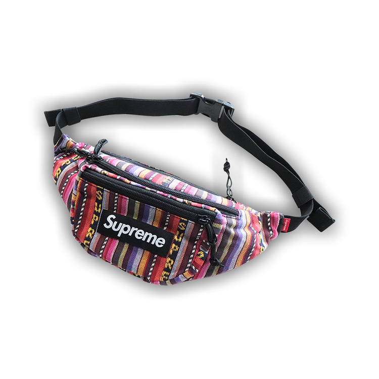 Buy Supreme Woven Stripe Waist Bag 'Multicolor' - SS20B10