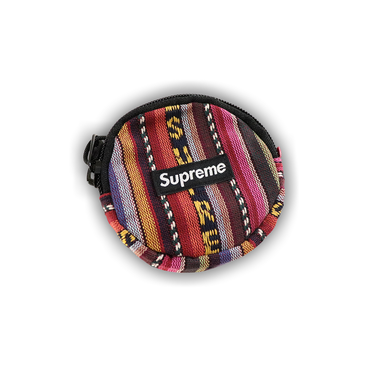 Supreme Woven Stripe Coin Pouch 'Multicolor'