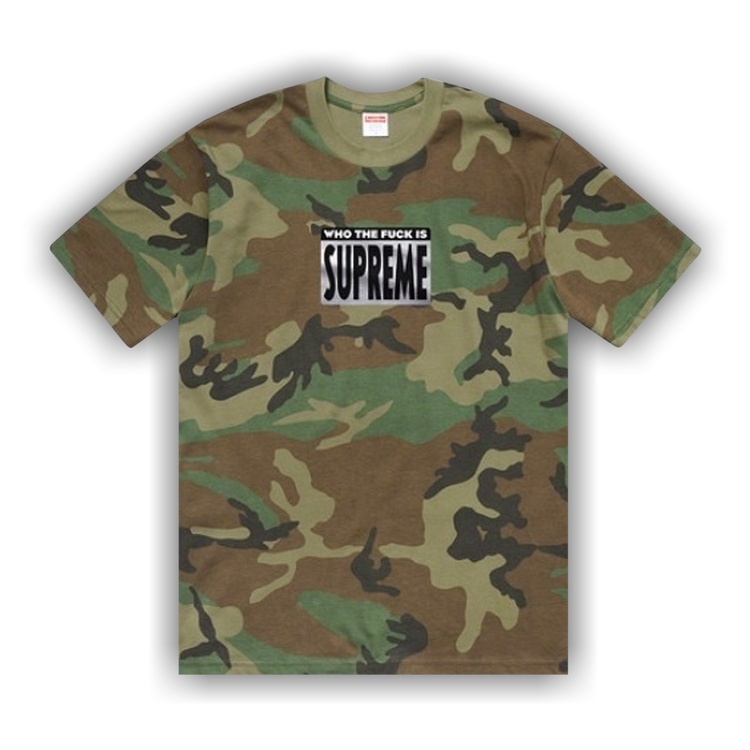 Tシャツ・カットソー Supreme FW16 Camo Waffle Thermal WOODLAND CAMO Size LARGE Supreme Camo Waffle Thermal (FW16)