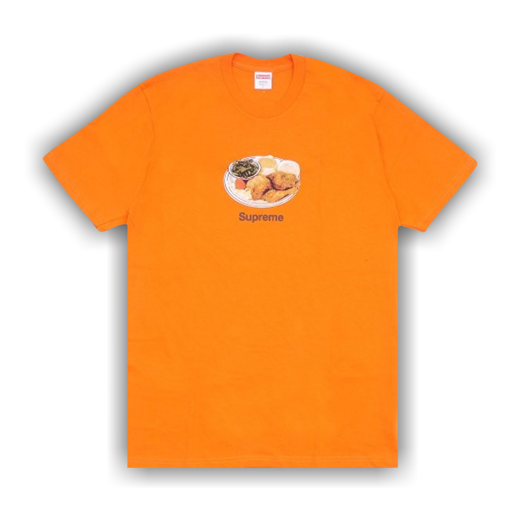 Buy Supreme Chicken Dinner Tee 'Orange' - SS18T22 ORANGE | GOAT