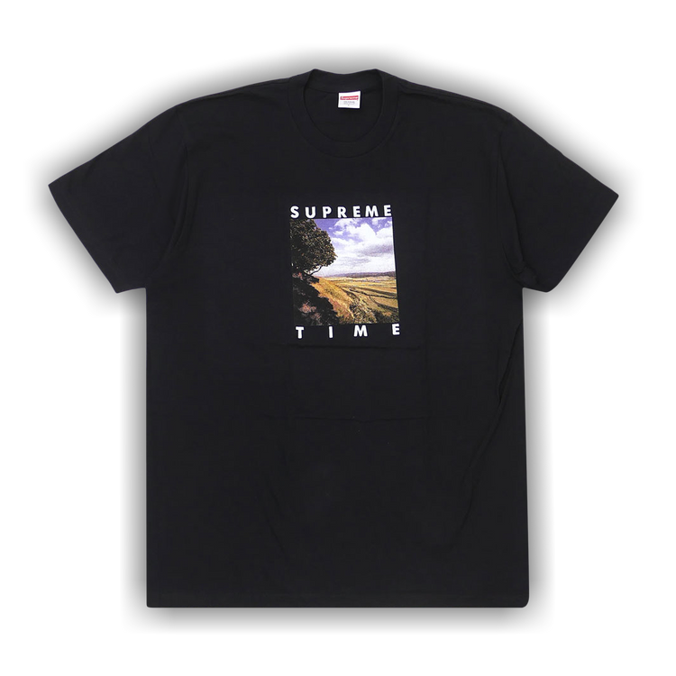 Buy Supreme Supreme Time Tee 'Black' - SS20T27 BLACK | GOAT