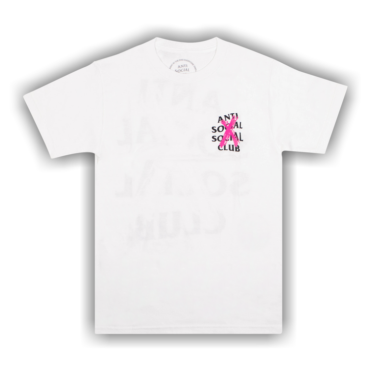 Buy Anti Social Social Club Cancelled T-Shirt 'White' - 0657