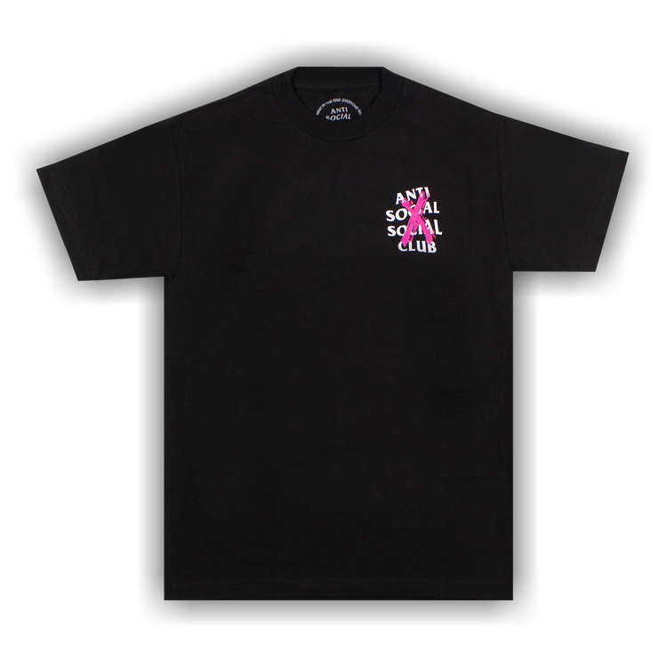 Buy Anti Social Social Club Cancelled T-Shirt 'Black' - 0657