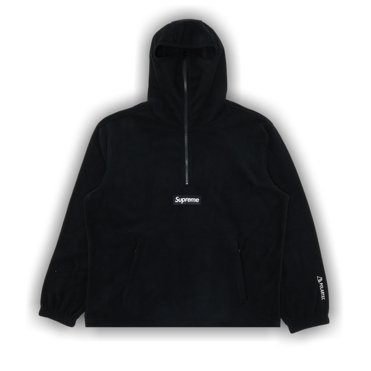 Supreme x Polartec Facemask Half Zip Pullover 'Black'