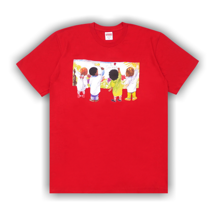 Buy Supreme Kids Tee 'Red' - SS19T31 RED | GOAT