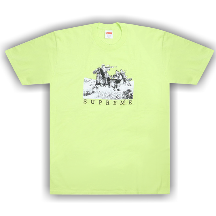 Buy Supreme Riders Tee Neon Green SS19T51 NEON GREEN GOAT