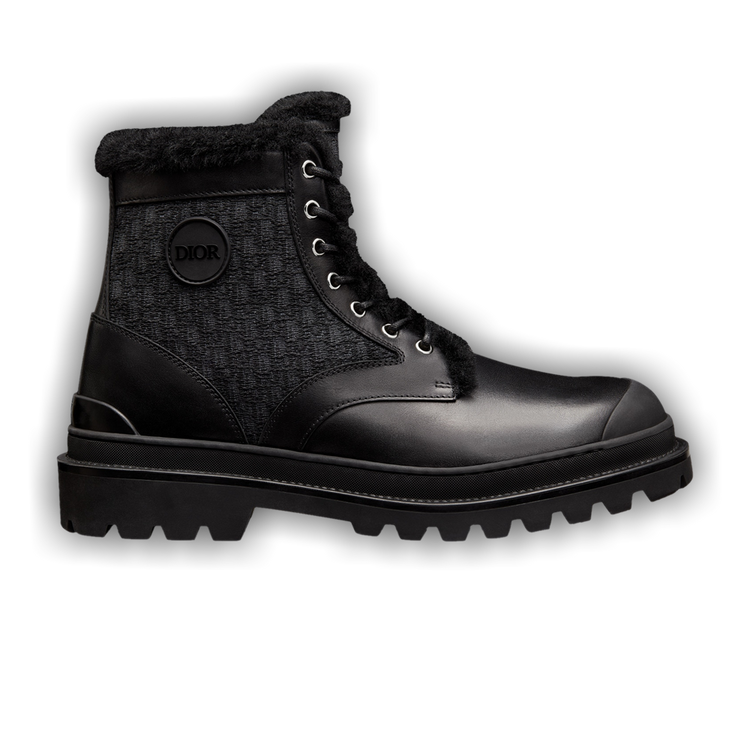 Dior｜BOOTS (KCT070VEA 900) D-Quest Ankle Boot Black Calfskin | DIOR