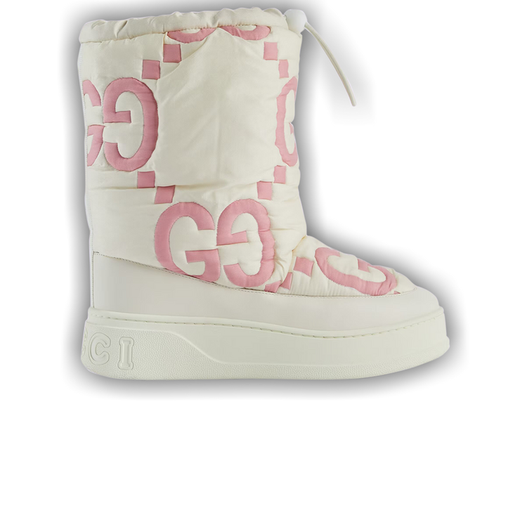 Buy Gucci Wmns Maxi GG Boot White Pink Matelasse 733209 FAAWE 8946 GOAT CA
