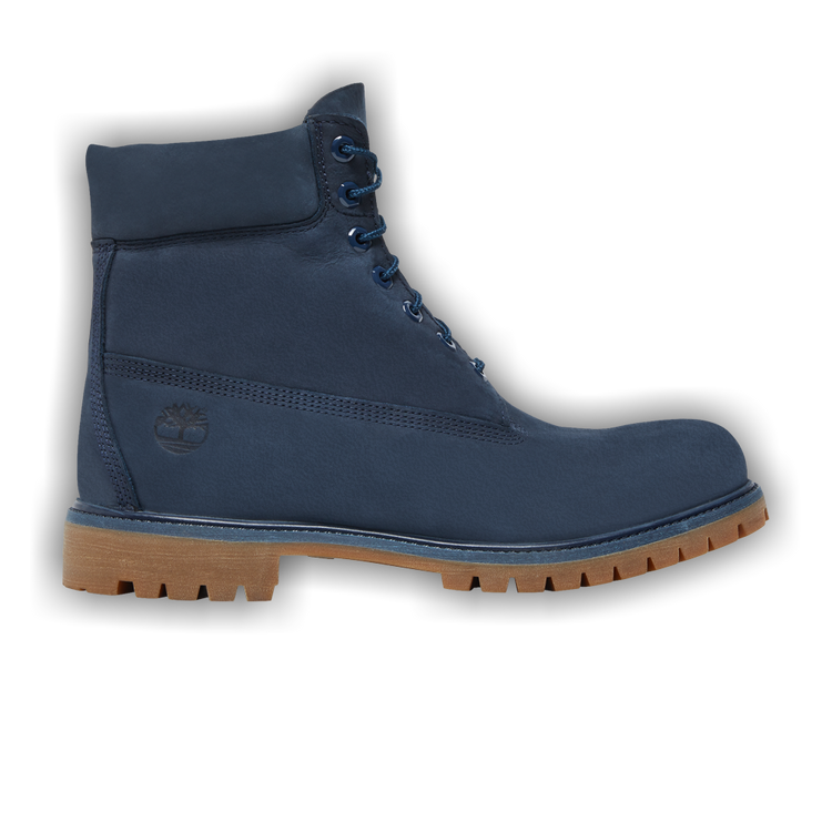Navy blue shop timberlands mens