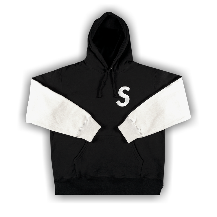 Buy Supreme S Logo Split Hooded Sweatshirt 'Black' - FW21SW14