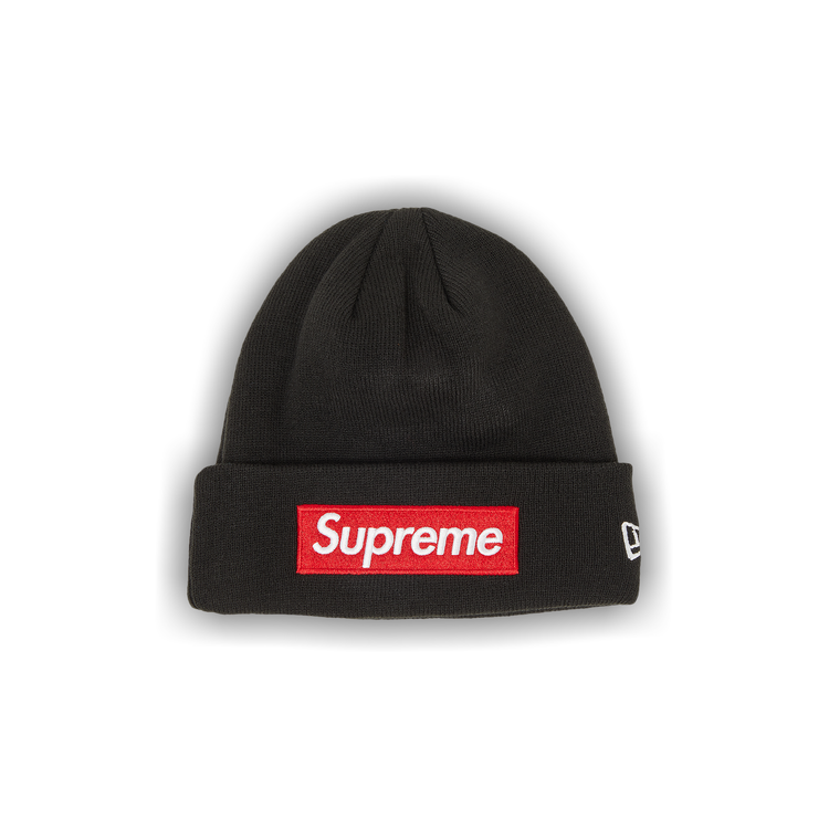 Supreme New Era Box Logo Beanie (FW22) Black